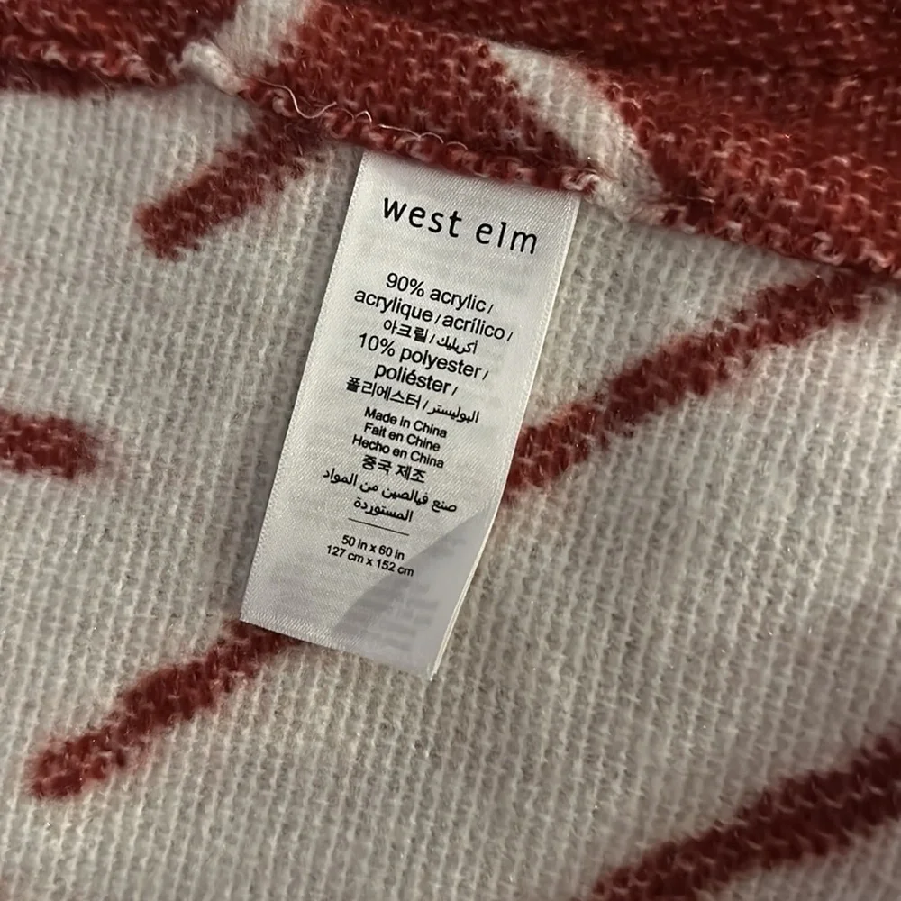 West Elm Throw Blanket